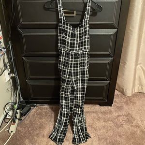 Plaid Hollister jumpsuit